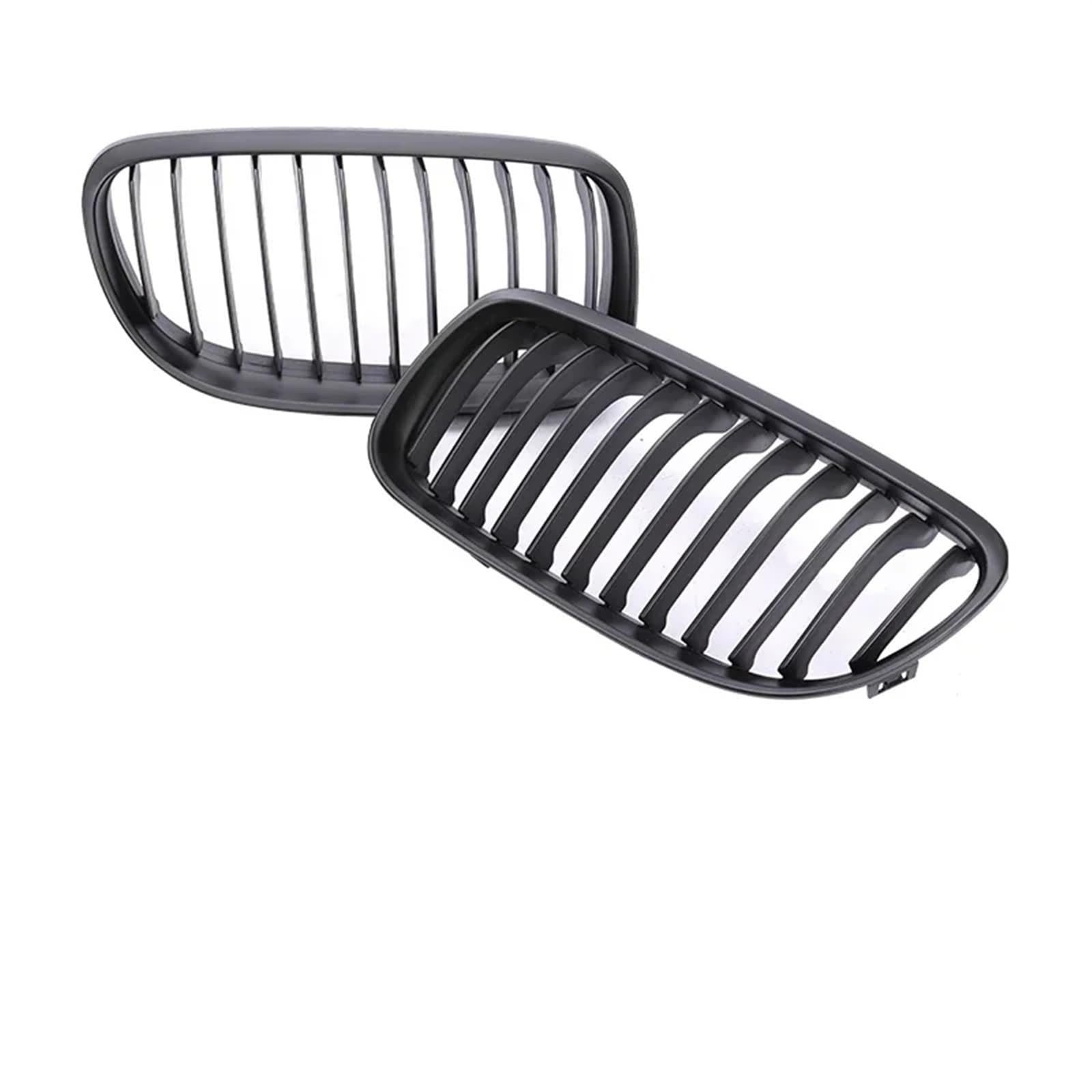 Grill Front Kohlefaser-Frontstoßstange Freundlicherweise Facelift-Gitterabdeckung Umrüstung Schwarzen Racing-Grills Für 3er E90 E91 2005 2006 2007 2008 2009-2012 Kühlergrill(SingleMatte Blk09-12) von SIFUSM