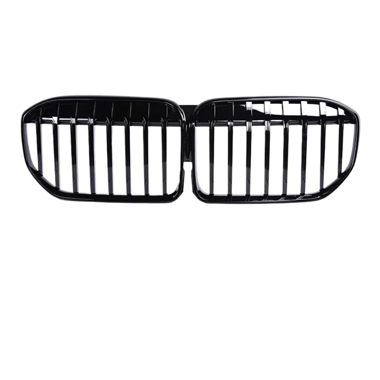 Grill Front Kühler Einzellamellengrill Glänzend Schwarz Frontstoßstange Nierengitterabdeckung Auto-Styling Für 7er G11 G12 2020 2021 2022 2023 Kühlergrill(Dual Matte Black) von SIFUSM