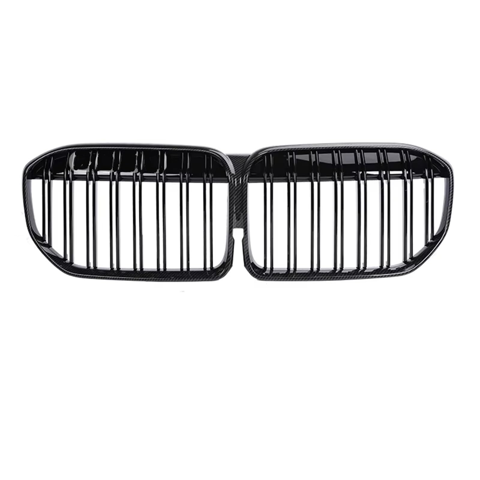 Grill Front Kühler Einzellamellengrill Glänzend Schwarz Frontstoßstange Nierengitterabdeckung Auto-Styling Für 7er G11 G12 2020 2021 2022 2023 Kühlergrill(Single Gloss Black) von SIFUSM