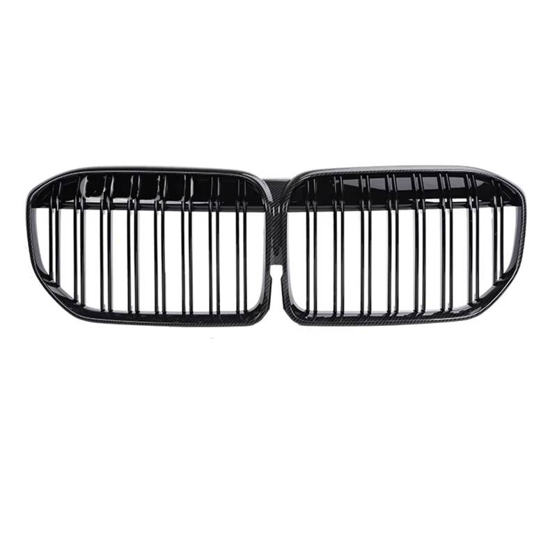 Grill Front Kühler Einzellamellengrill Glänzend Schwarz Frontstoßstange Nierengitterabdeckung Auto-Styling Für 7er G11 G12 2020 2021 2022 2023 Kühlergrill(Single Gloss Black) von SIFUSM