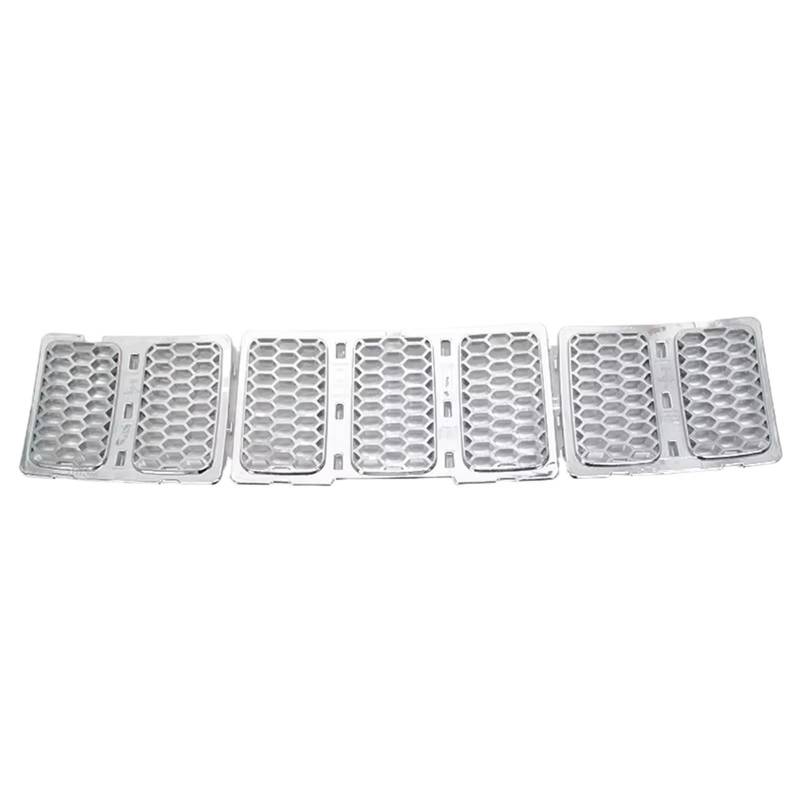 Grill Front Racing Grills Für Jeep Für Grand Für Cherokee 2014 2015 2016 2017 Up Front Einsatz Honeycomb Grille Mesh Dekoration Abdeckung Zubehör Kühlergrill(2014-2016 D) von SIFUSM