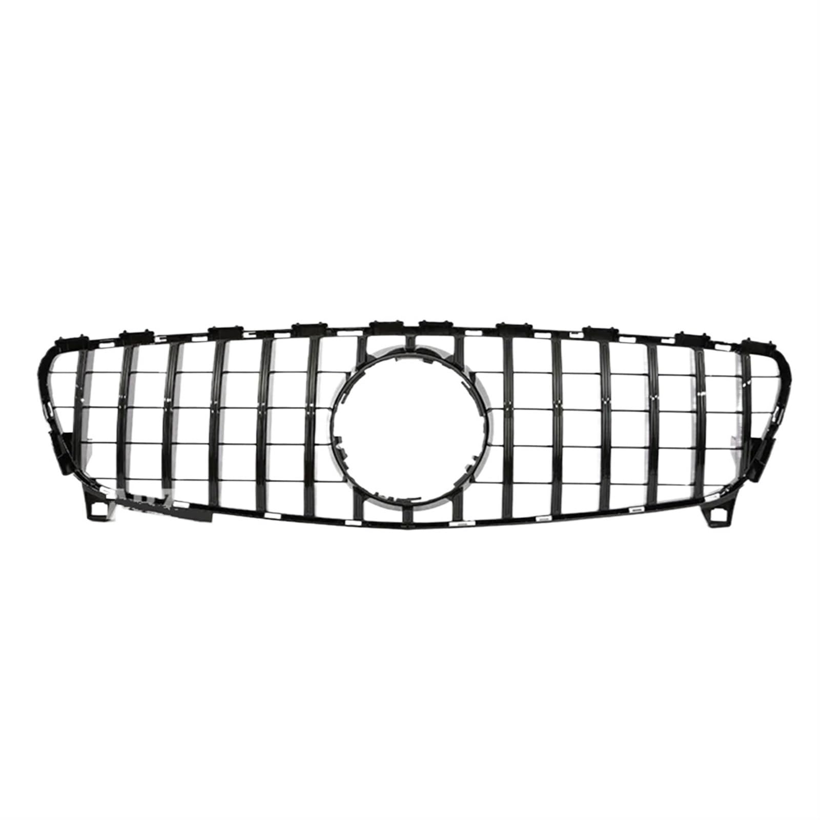 Grill Front Schwarz Silber A45 Stil Frontstoßstange Für AMG Für GT Kühlergrill Für Benz A Klasse W176 A35 A180 A200 A250 A260 2013–2015 2016–2018 Kühlergrill(16-18 GT Black) von SIFUSM