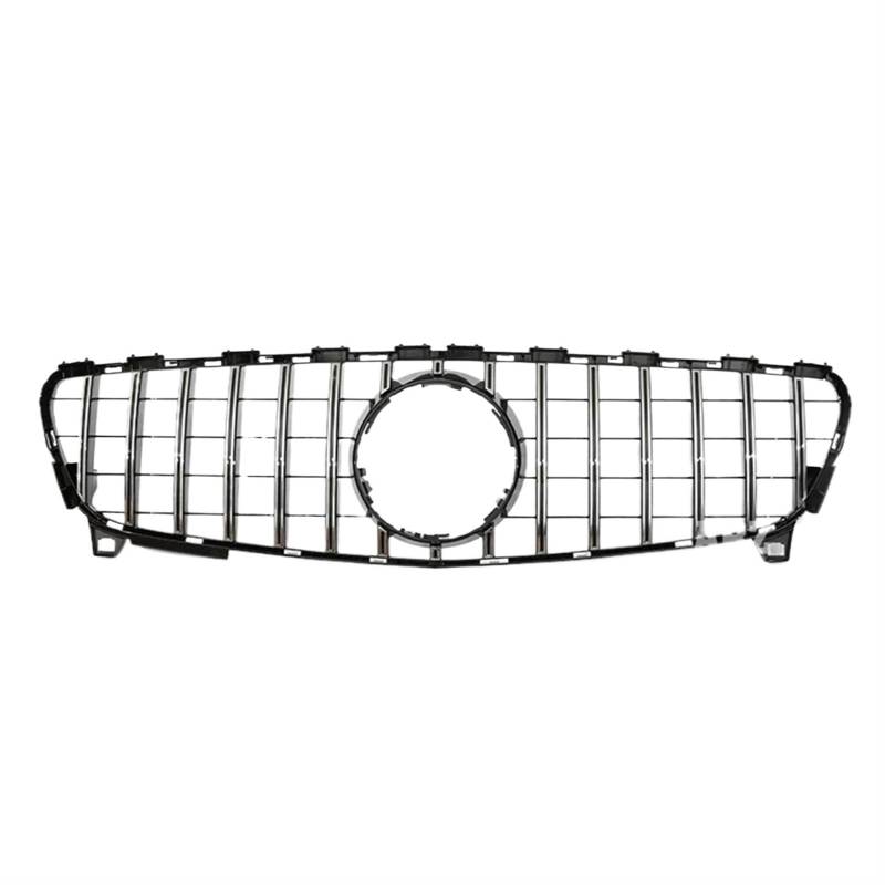Grill Front Schwarz Silber A45 Stil Frontstoßstange Für AMG Für GT Kühlergrill Für Benz A Klasse W176 A35 A180 A200 A250 A260 2013–2015 2016–2018 Kühlergrill(16-18 GT Sliver) von SIFUSM