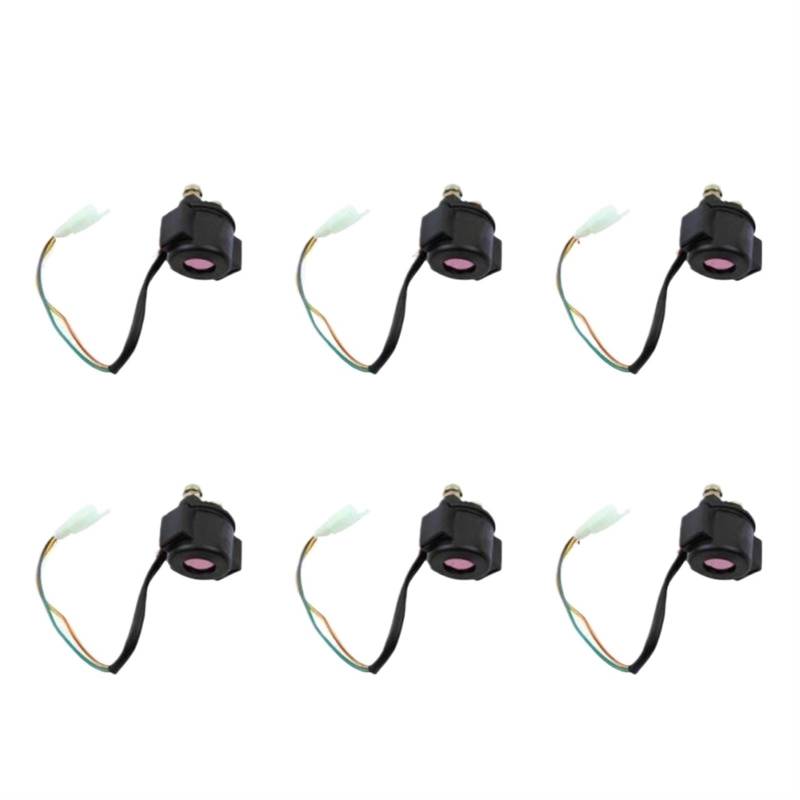 Motorrad Zündungen 1~8 Stück Für GY6 50cc 125cc 150cc 250cc ATV Zündspule Starter Magnet Relais Für Roller ATV Moped Motorrad Ersatz Motor Zündspule(Style A 6Piece) von SIFUSM