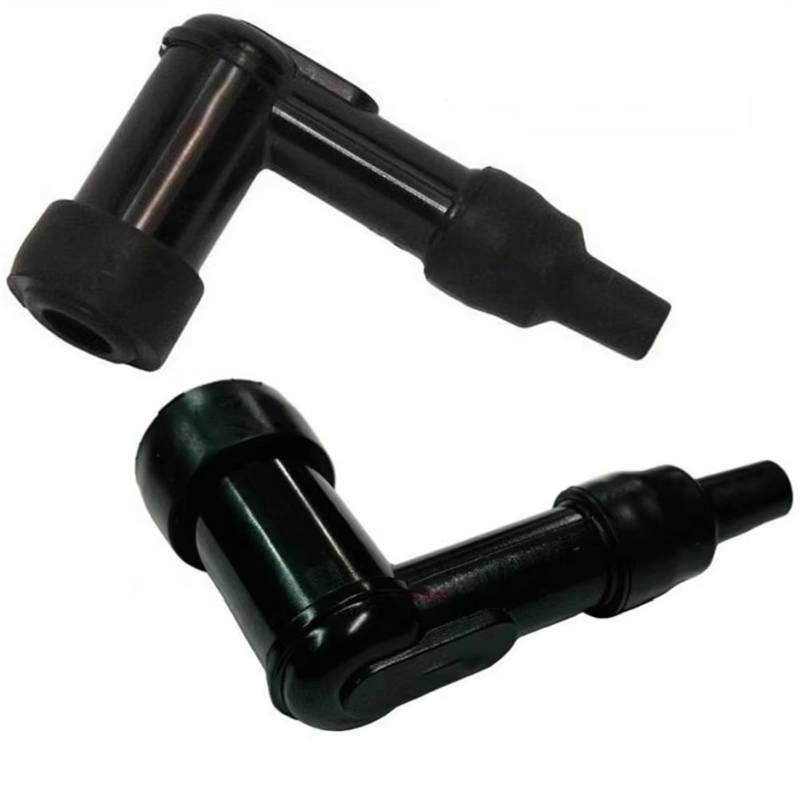Motorrad Zündungen 2 Stück Universal Motorrad Zündung Zündkerzenstecker Moped Roller Dirt Bike Straddle Typ Motorrad Cub Underbone Ersatzteile Motor Zündspule von SIFUSM