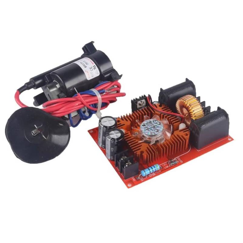 Motorrad Zündungen 250 W DC 12–30 V ZVS-Spule Flyback-Treibermodul Zündspule Induktionstreiberplatine Hochspannungsgenerator-Toolkit Mit Lüftern Motor Zündspule(Board Voltage Pack) von SIFUSM