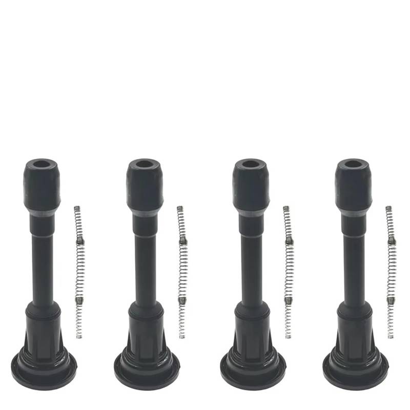 Motorrad Zündungen 4-teiliger Zündspulen-Gummistiefel Zündkerzenstecker 22448JA00C 22448-JA00C Für FX50 M56 Q70 Q70L QX60 QX70 V8 5.0L Benzin-Zyl. 1 Bis 6 09-19 Motor Zündspule von SIFUSM