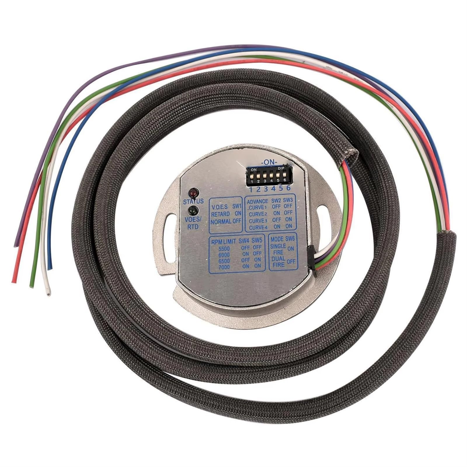 Motorrad Zündungen 53-644 Programmierbares Elektronisches Einzelfeuer-Zündmodul Motor Zündspule Motorrad Zündungen 53-644 Programmierbares Elektronisches Einzelfeuer-Zündmodul Motor Zündspule von SIFUSM