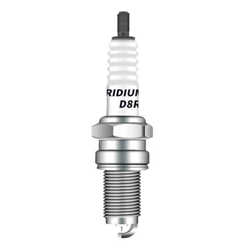 Motorrad Zündungen D8RIV Zündkerze CDI Zündung Set Für ZhongShen NC250 NC300 Motor D8RIV Iridium Zündkerzen Set Off-Road Motorräder Teile Motor Zündspule(D8RIV Spark Plug) von SIFUSM