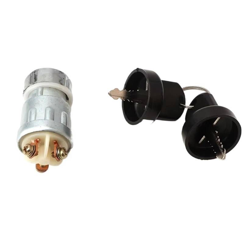 Motorrad Zündungen Motorrad Universal Auto Boot Zündung Starter Schlüssel Schalter Barrel 3 Position Mit 2 Schlüssel Auto Schalter Ersatz Motor Zündspule(Waterproof Model) von SIFUSM