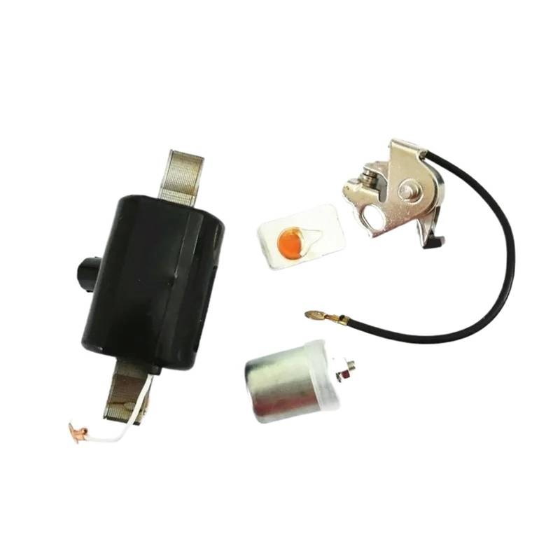 Motorrad Zündungen Zündspule + Kondensator + Abschlusskontakt Für Hercules Für Lichtmaschine Puch STATOR Spule 17W 35W 6V 12V Motor Zündspule von SIFUSM