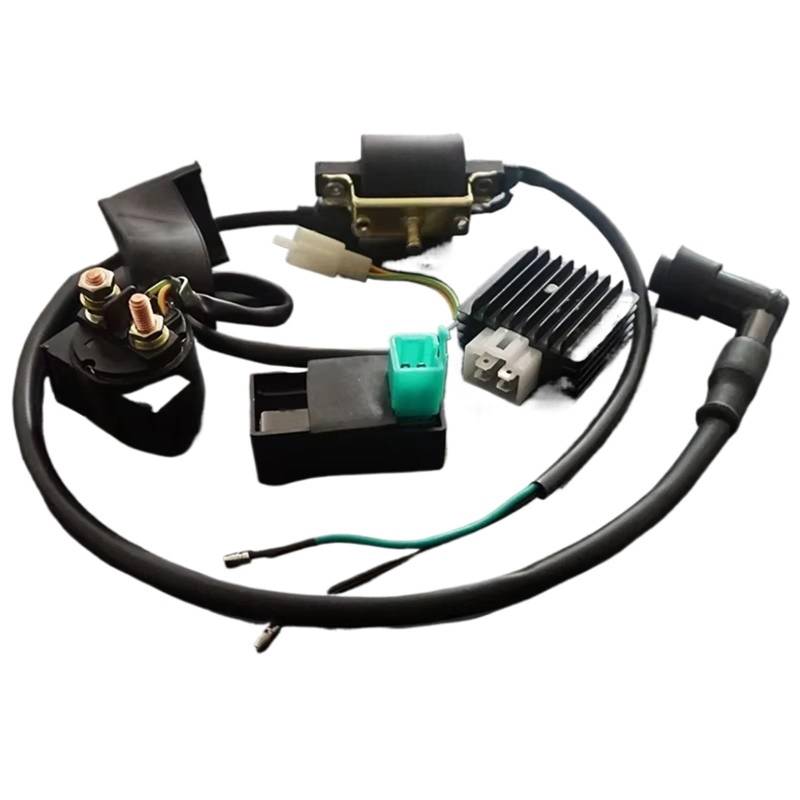 Motorrad Zündungen Zündspule CDI Regler Gleichrichter Relais Kit Für ATV Dirt Bike Gokart 50cc 70cc 90cc 110cc 125cc Auto Motor ATV Quad Motor Zündspule von SIFUSM