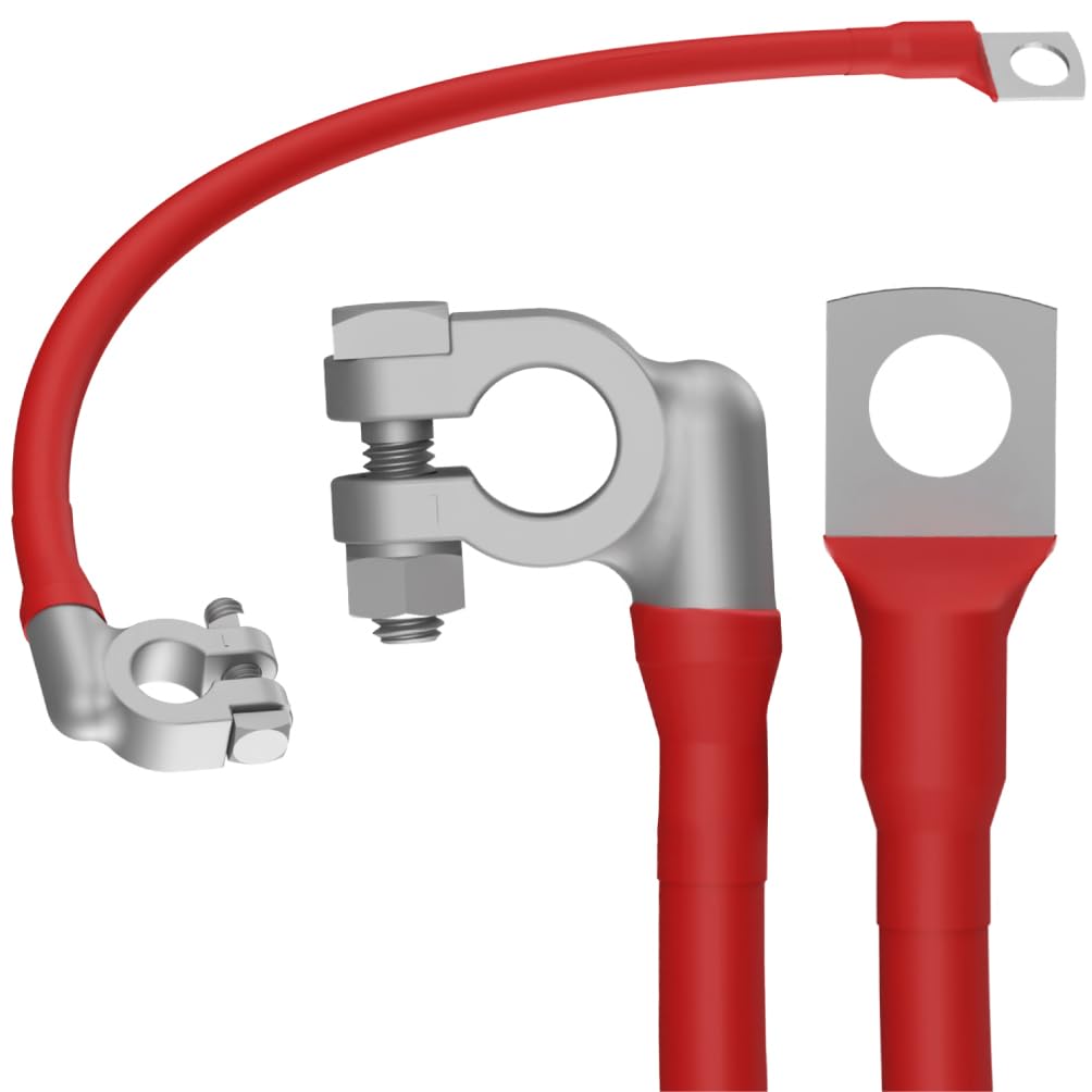 SIGA Batteriekabel 50mm2 40CM inkl. 1xPolklemme, 1x Kabelschuh M10 12V aus reinem 100% OFC Kupfer Batterie Kabel Solarkabel Rot SIGA Batteriekabel 50mm2 40CM inkl. 1xPolklemme, 1x Kabelschuh M10 12V aus reinem 100% OFC Kupfer Batterie Kabel Solarkabel Rot von SIGA IMPULSIVE DYNAMIK