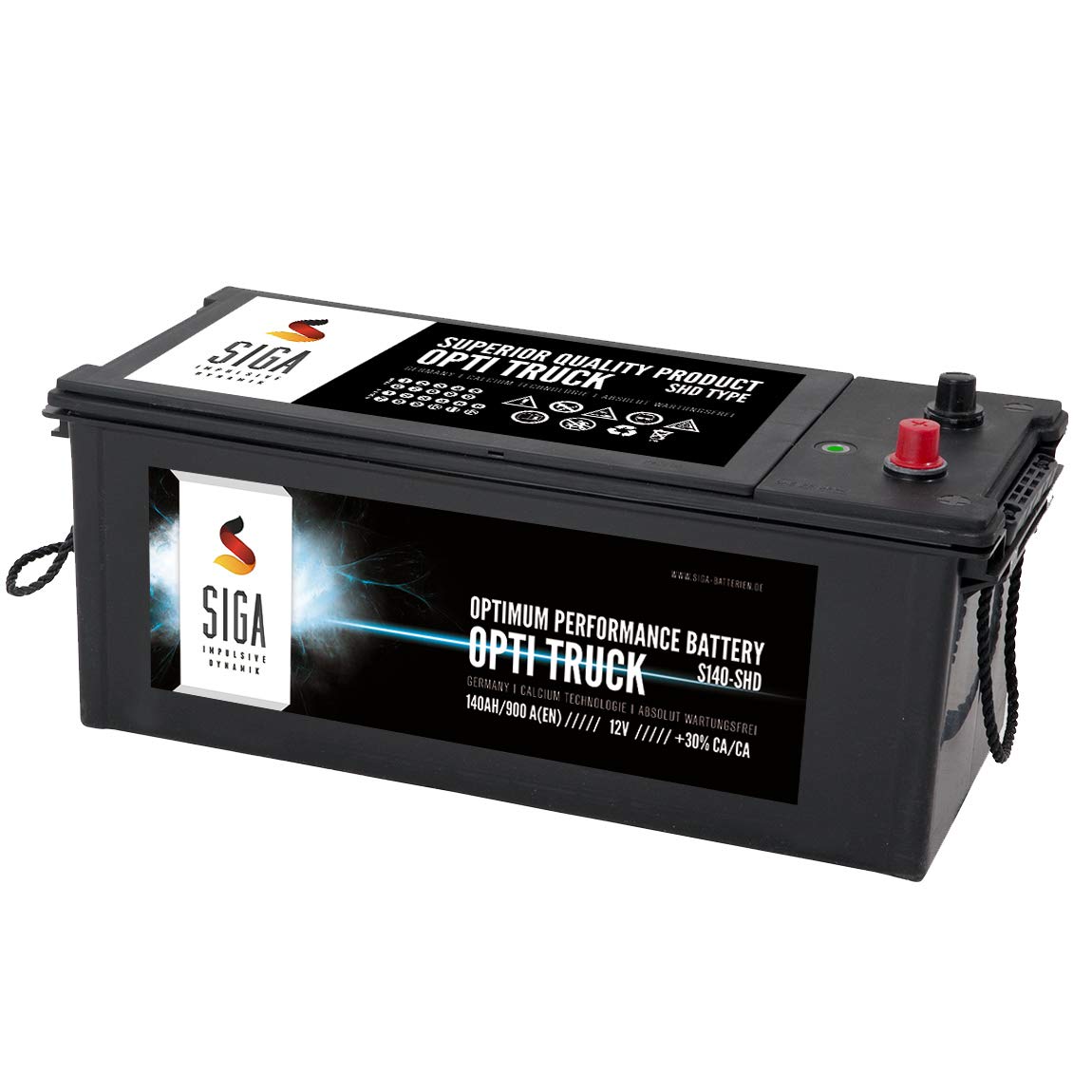 SIGA OPTI TRUCK LKW Batterie 140Ah 12V SHD Starterbatterie absolut wartungsfrei + verschlossen SIGA OPTI TRUCK LKW Batterie 140Ah 12V SHD Starterbatterie absolut wartungsfrei + verschlossen von SIGA IMPULSIVE DYNAMIK