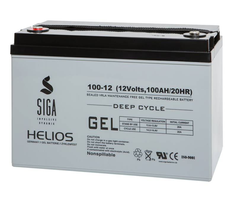 Siga S100-12 Batterie, 12V/100mAh von SIGA IMPULSIVE DYNAMIK