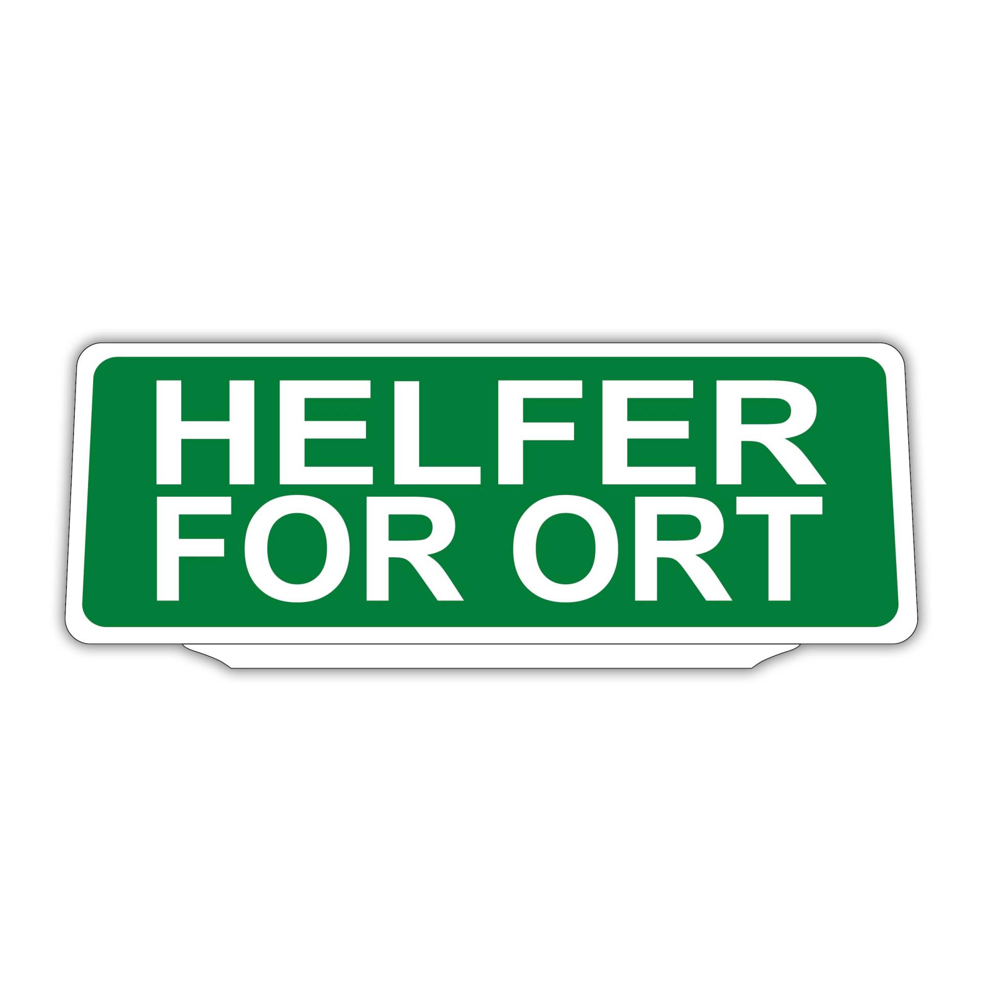 Clip Klemmschild Einsatzschild für die Sonnenblende | Dienstschild | HvO Helfer vor Ort Retroreflektierend Clip Klemmschild Einsatzschild für die Sonnenblende | Dienstschild | HvO Helfer vor Ort Retroreflektierend von SIGNAL SAFETY