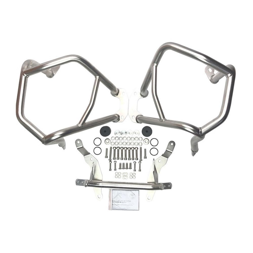 Motorrad Crash Bars Sturzbügel Motorrad-Sturzbügelschutz Oberer Unterer Motorschutz Aluminium-Stahl-Kraftstofftankschutz Autobahn Motorrad Crash Bars Sturzbügel Motorrad-Sturzbügelschutz Oberer Unterer Motorschutz Aluminium-Stahl-Kraftstofftankschutz Autobahn von SIGRIDS