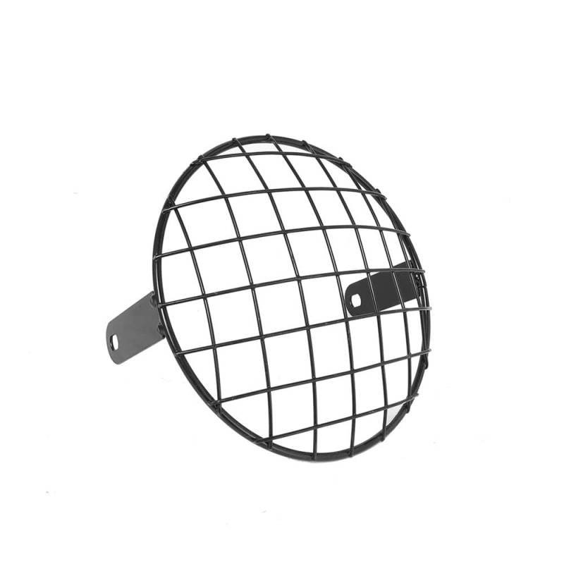 Motorrad-Scheinwerferschutz Scheinwerferschutzabdeckung Metall Motorrad Scheinwerfer Mesh Grillepshade Universal von SIGRIDS