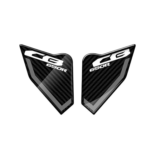 Motorrädern Tank Aufkleber Carbon-Look Motorradzubehör Triple Yoke Defender Aufkleber Tankpad Aufkleber Für CB650R 2021–2022 von SIGRIDS