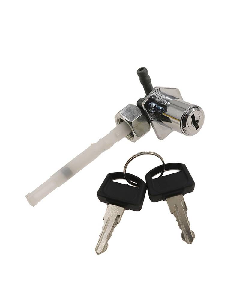 Kraftstoffventil Für CG125 Zhujiang Happiness XF Motorrad - Diebstahl Kraftstofftankschalter Ölschalter Mit Schloss Kraftstofftankschalter Ölventil Ölsystem Vergaser von SIJYG1