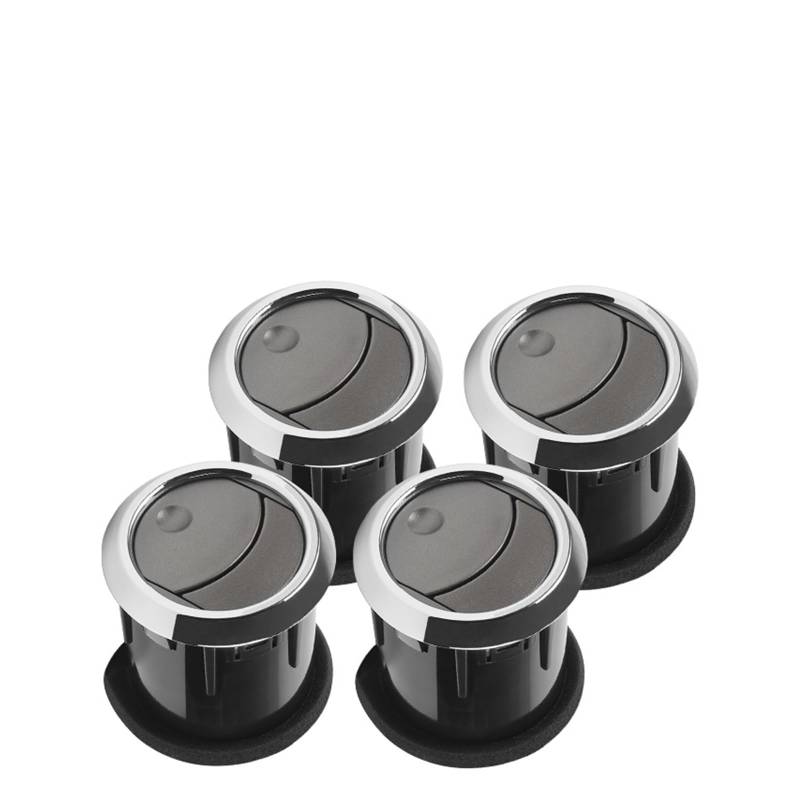 Auto Lüftungsgitter Armaturenbrett A/C Air Vent Louvre Für Lincoln MKZ Für Zephyr 2006 2007 2008 2009 Air Outlet Kanal 8H6Z-19893-AA Lüftungsdüsen Gitter(4pieces) von SILHUP