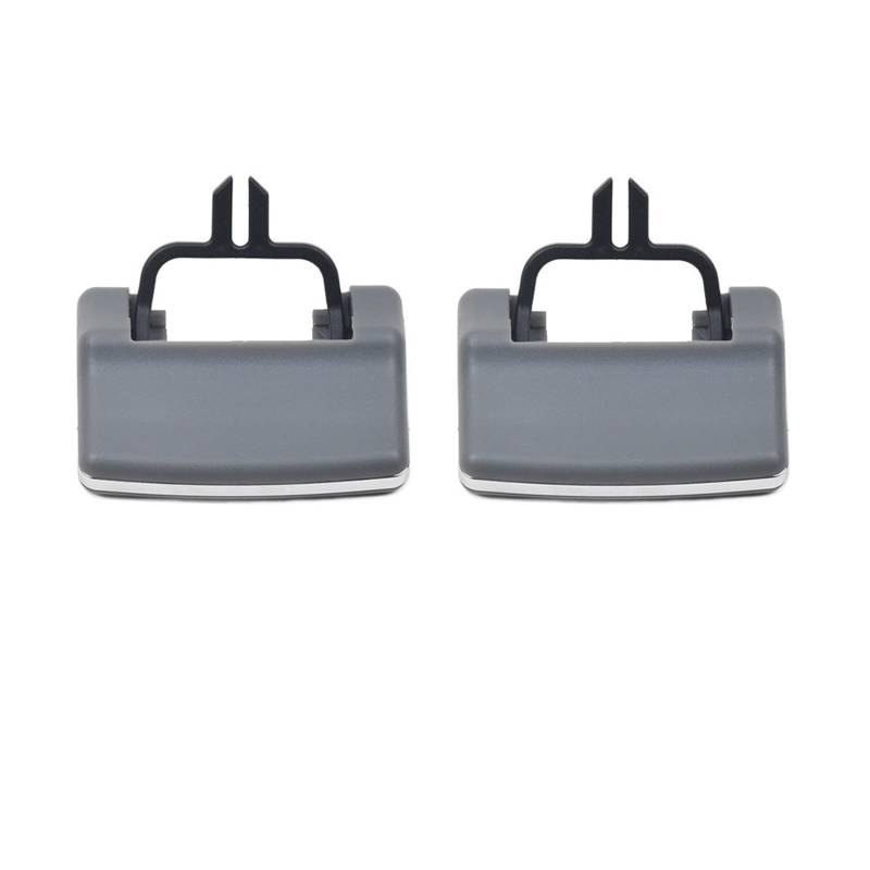 Auto Lüftungsgitter Für Benz W164 X164 ML GL Auto Armaturenbrett Klimaanlage Outlet Pick AC Vent Grille Tab Clip Reparatur Kit Lüftungsdüsen Gitter(Gray 2pieces) von SILHUP