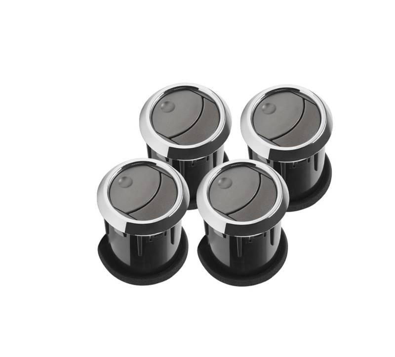 Auto Lüftungsgitter Für Mercury Für Milan 2006 2007 2009 8H6Z-19893-AA Armaturenbrett A/C Air Vent Louvre Outlet Kanal Lüftungsdüsen Gitter(4pieces) von SILHUP