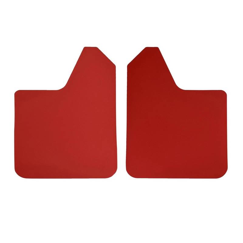 Auto Spritzschutz Vorne Hinten Für Focus ST RS SE Mk2 MK3 Mk3.5 MK4 2 3 4 ST170 ST225 ST250 Set Rote Spritzschutz Kotflügel Für Kotflügelverbreiterungen Auto Schmutzfänger(2pieces-set Red) von SILHUP