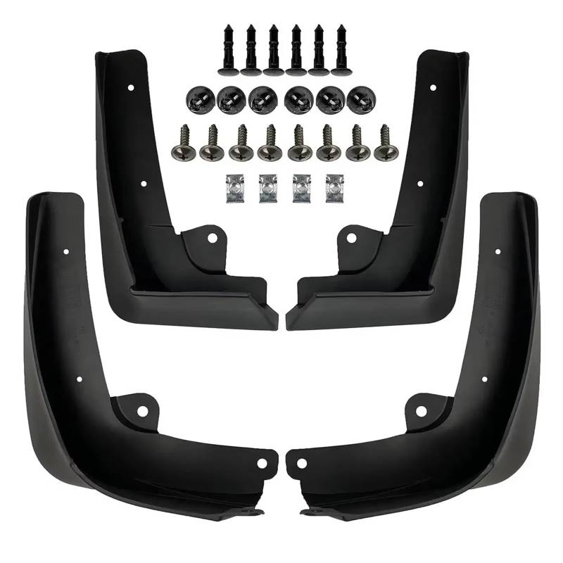 Auto Spritzschutz Vorne Hinten Für Tesla Für Modell X 2015-2021 Schmutzfänger Spritzschutz Kotflügel Für Kotflügel 2016 2017 2018 2019 2020 Set Vorne Hinten Auto Schmutzfänger von SILHUP