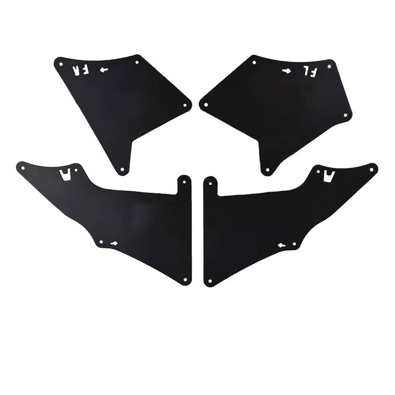 Auto Spritzschutz Vorne Hinten Für Toyota Für Land Für Cruiser Für Prado 2003-2020 Schmutzfänger W Clips Für Kotflügel Liner Splash Guards Schild Auto Schmutzfänger von SILHUP