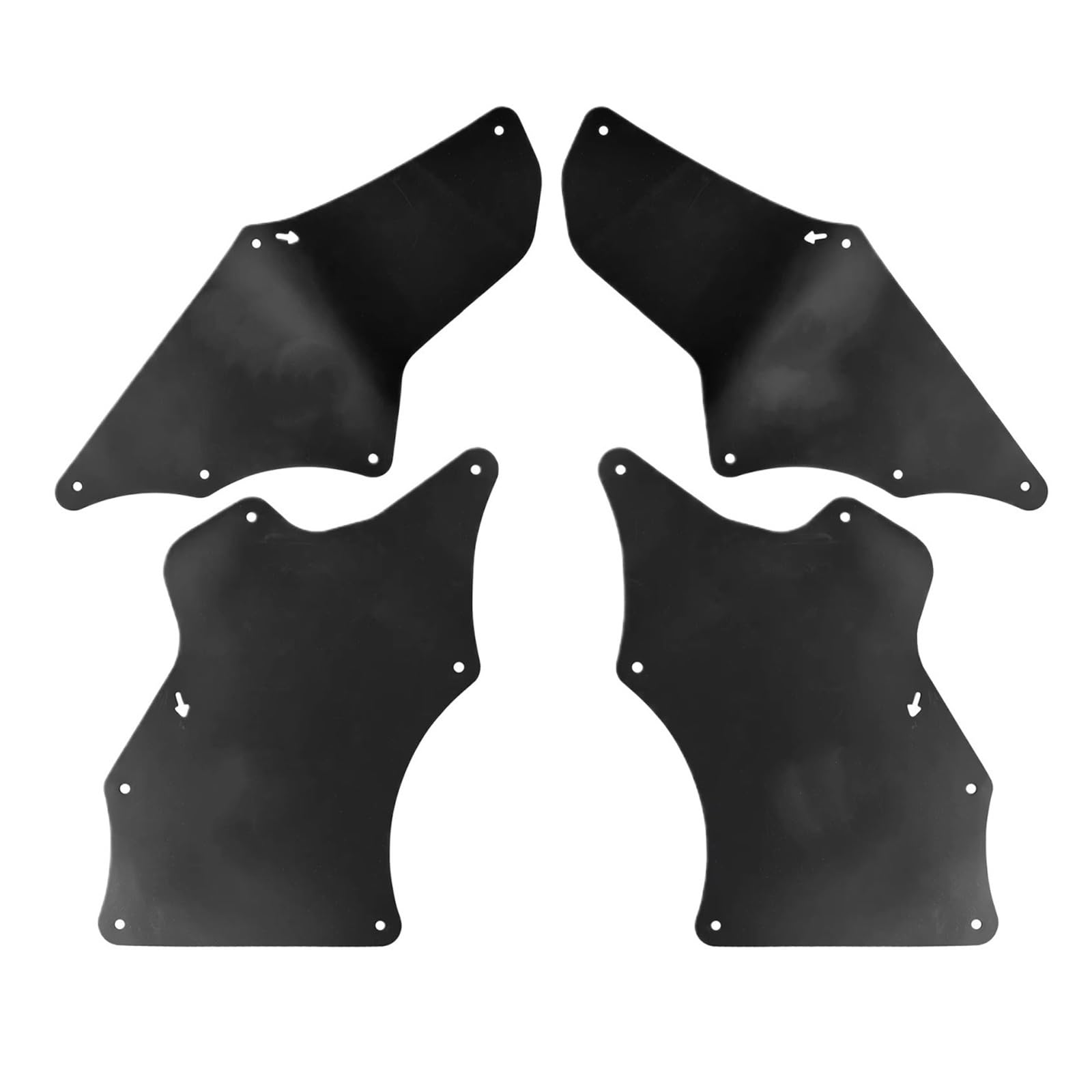 Auto Spritzschutz Vorne Hinten Für Toyota Für Tacoma 2,7 L L4 Für Kotflügel Liner Schürze Röcke Wachen Dichtungen 53735-04070 4x Splash Shields Mit Clips Auto Schmutzfänger Auto Spritzschutz Vorne Hinten Für Toyota Für Tacoma 2,7 L L4 Für Kotflügel Liner Schürze Röcke Wachen Dichtungen 53735-04070 4x Splash Shields Mit Clips Auto Schmutzfänger von SILHUP