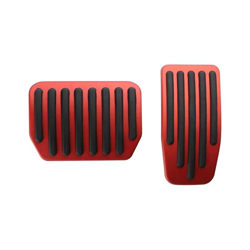 Pedalauflage Für Tesla Für Modell 3 Für Model3 Für Modell Für Y Für ModelY 2006-2024 Pedal Abdeckung Accelerator Bremsbeläge Auto Pedale Auto Pedale(Red) von SILHUP