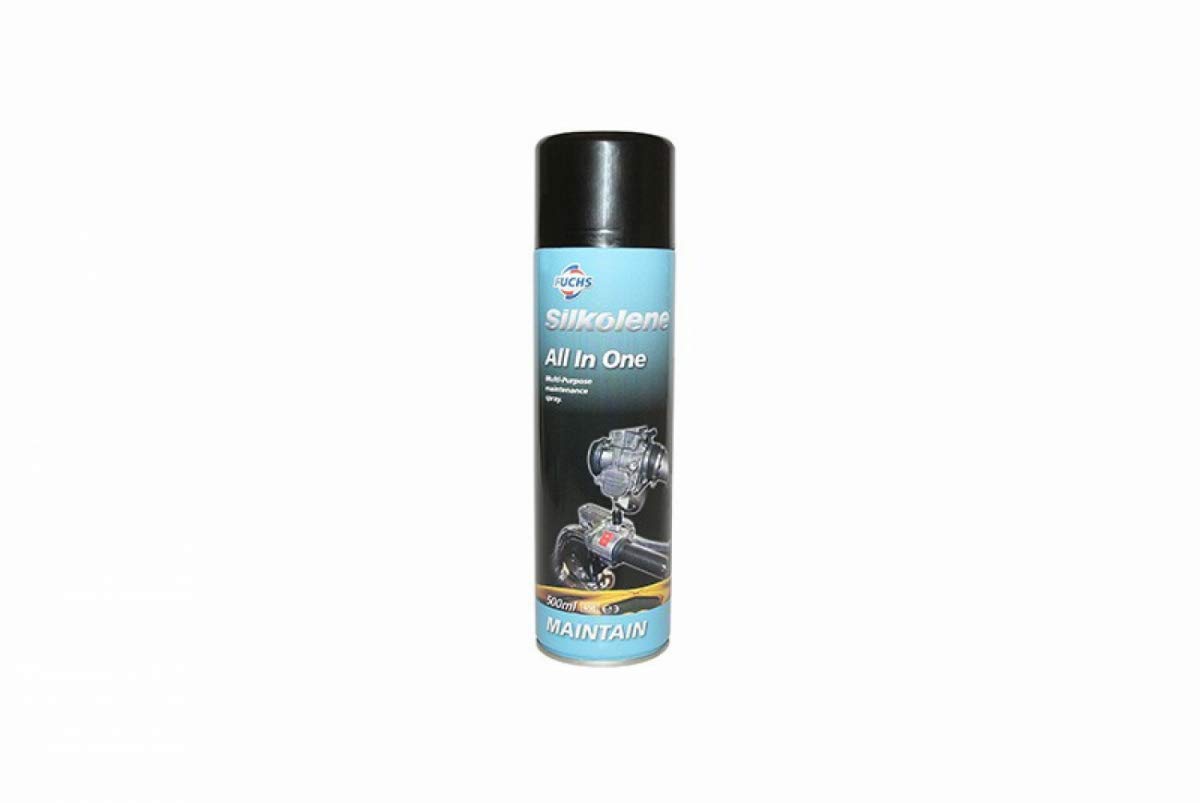 Motodak Allin One Reinigungsmittel Silkolene (vielseitig verwendbar, ohne Silikon) (Aerosol 500 ml) von SILKOLENE