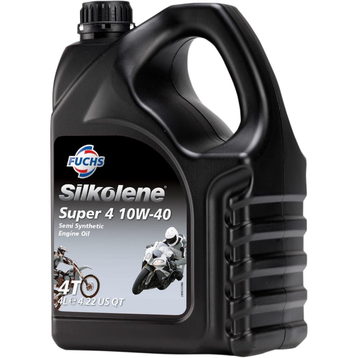 SILKO SUPER 4 10W40 MC-SYN 4L + 1L Gratuit von SILKOLENE