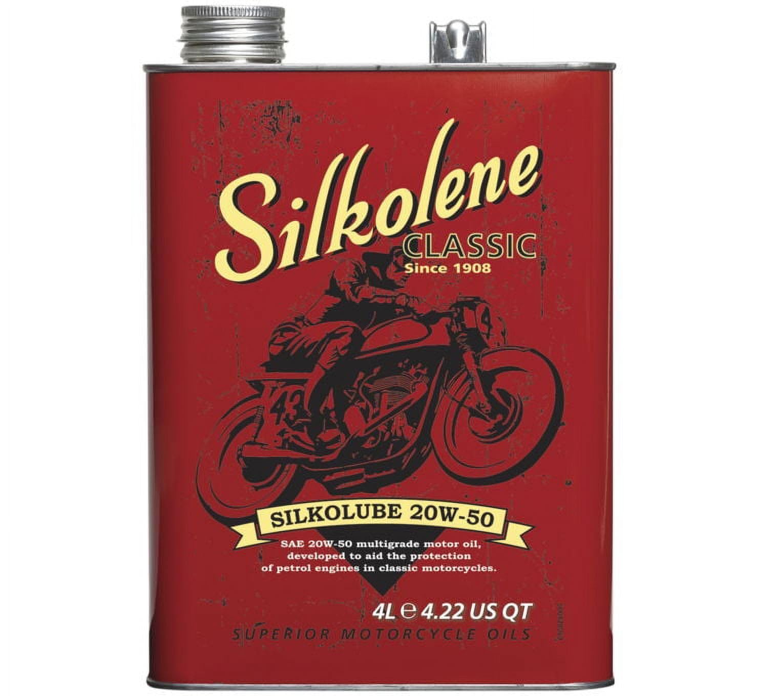 Silkolene Classic Silkolube 20W-50 Motorradöl Silkolene Classic Silkolube 20W-50 Motorradöl von SILKOLENE