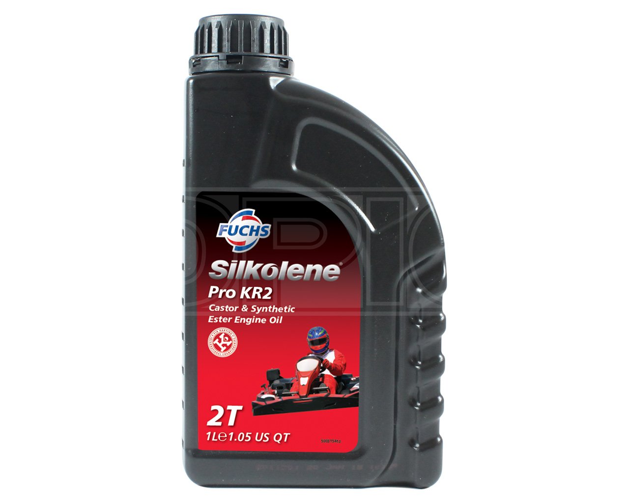 Silkolene Pro KR2 600757403 Lenkrolle/Ester synthetisches 2T Kart-Motorenöl – 1 Liter von SILKOLENE