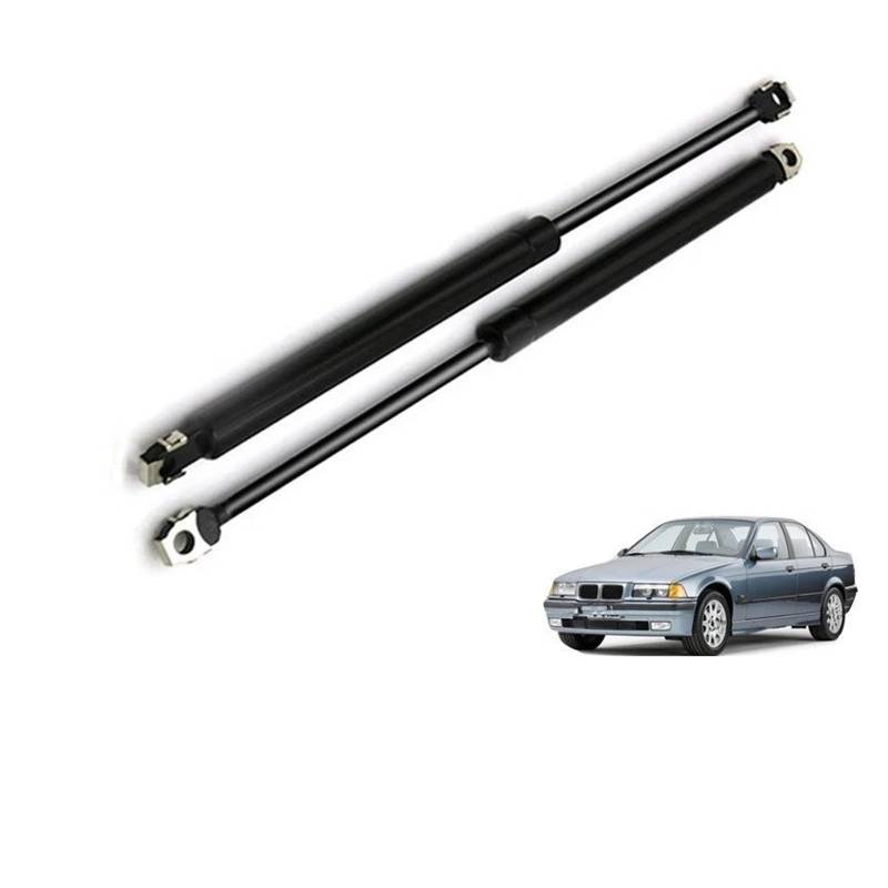 Gasfeder Dämpfer Motorhaube 2 Stücke Auto Front Hood Bonnet Gas Federbein Dämpfer Lift Unterstützt Für E36 Limousine 318i 323i 328i Für M3 Gasfeder von SIMBAE