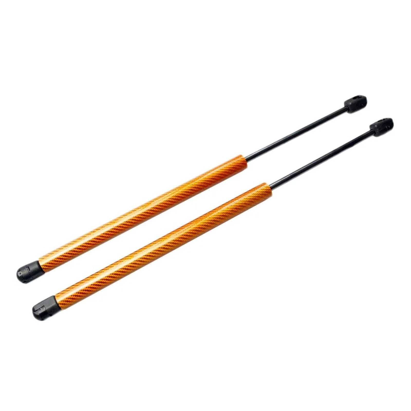 Gasfeder Dämpfer Motorhaube Dämpfer Für Civic Hatchback FK7 2015-2021 Front Motorhaube Haube Ändern Gas Streben Lift Unterstützung Stoßdämpfer Zubehör Absorber Gasfeder(Orange Carbon Fiber) von SIMBAE