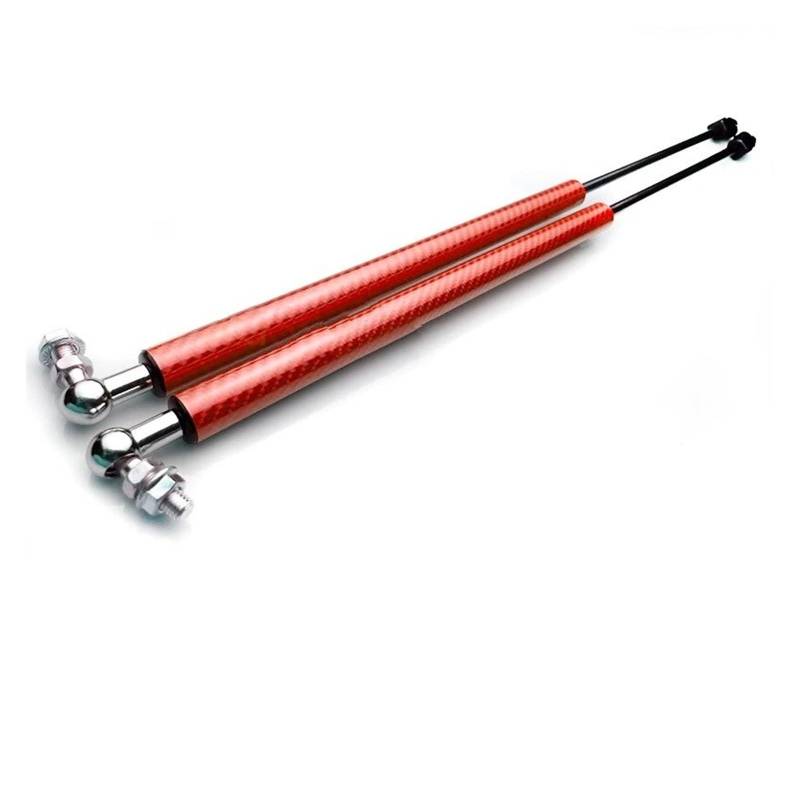 Gasfeder Dämpfer Motorhaube Für Ford Für Focus 2 2005-2011 Refit Haube Motorabdeckung Hydraulische Stange Federbein Federhubunterstützung Stoßdämpferhalterung Bars Gasfeder(Carbon red) von SIMBAE
