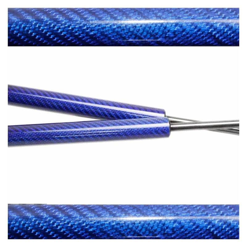 Gasfeder Dämpfer Motorhaube Für Legend KA9 1995-2004 Für 3.5RL TL Fronthaube Motorhaubenstreben Gasfeder Lift Unterstützt Stoßdämpfer Dämpfer Stützstangen Gasfeder(Blue Carbon Fiber) von SIMBAE