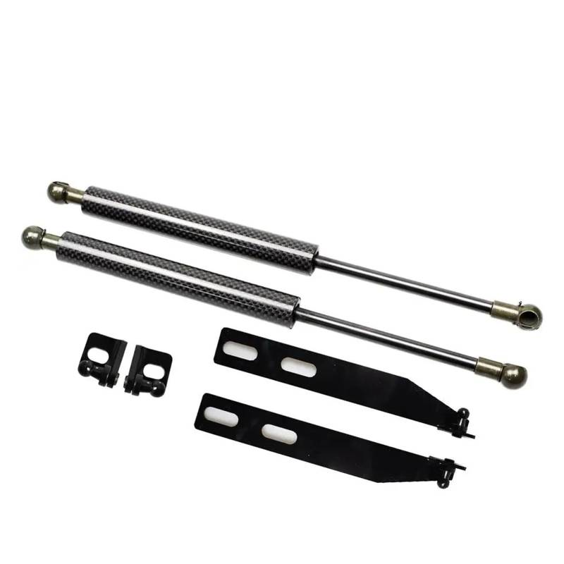 Gasfeder Dämpfer Motorhaube Für Suzuki Swift Sport ZC72S ZD72S ZC82S ZC32S AZG 2010–2017 Fronthaube Motorhaube Ändern Gasfeder Lift Unterstützung Streben Stange Stoßdämpfer Gasfeder(Black carbon fiber von SIMBAE