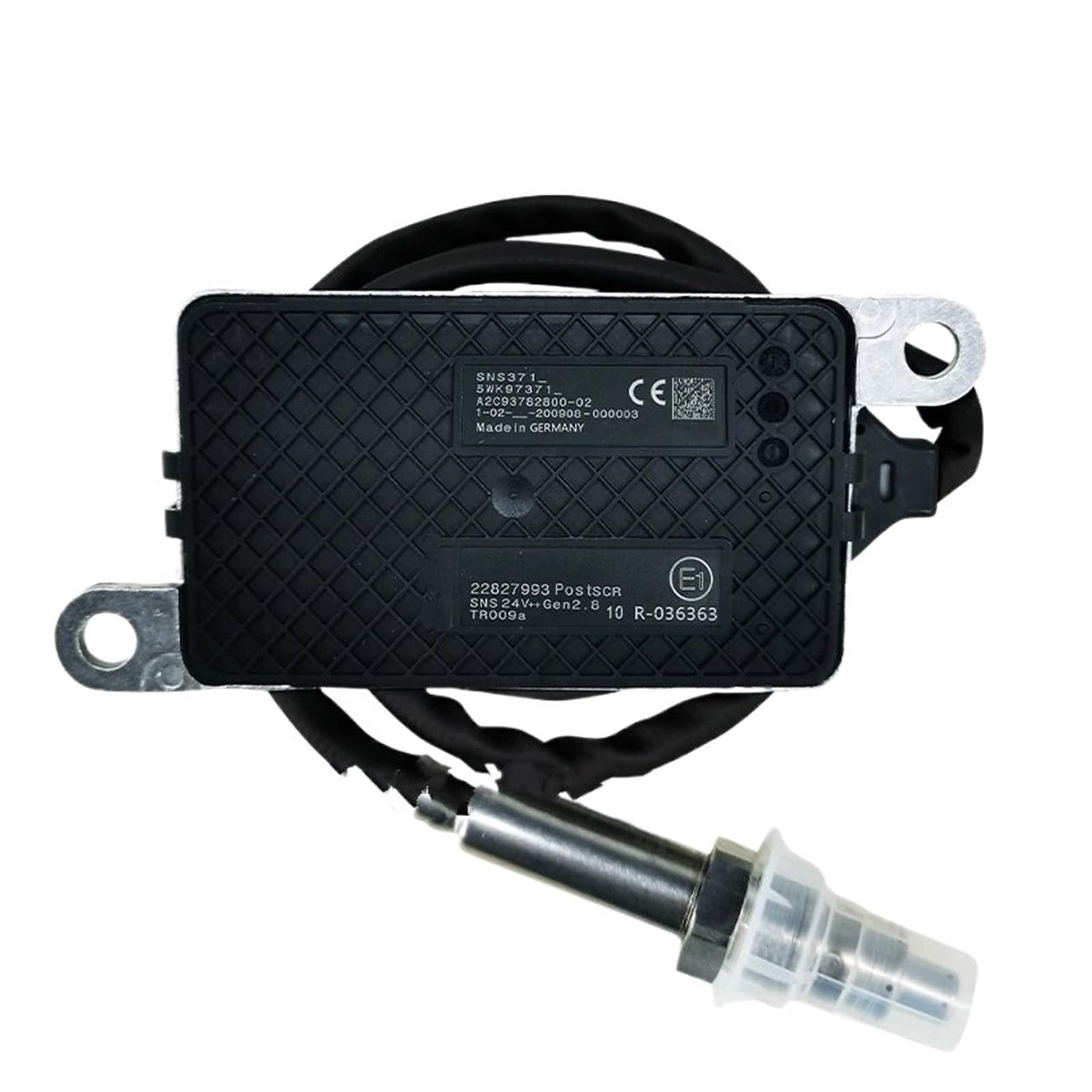 Lambda-Sonde 5WK97371 22827993 A2C93782800 5WK9 7371 Stickstoff Sauerstoff Sensor Nox Sensor Für Volvo 24V Auto Lambdasensor(5WK97371) von SIMBAE