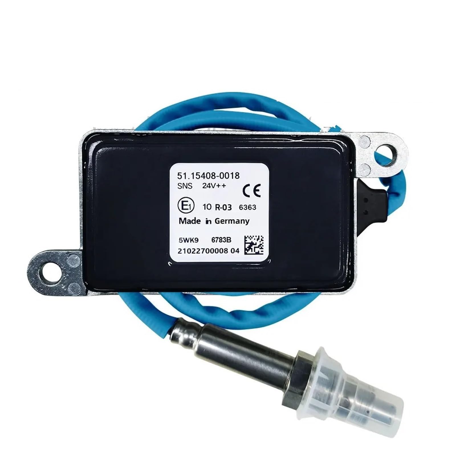 Lambda-Sonde Für NGK Sonde Chip Für M-eine Für Euro6 Für LKW 51154080018 5WK9678 3B 51,15408-0018 Auto 24V Stickstoff Nox Sauerstoff Sensor Lambdasensor(5WK96783B) von SIMBAE