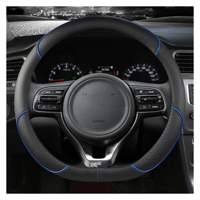 Lenkradbezug Auto Für Kia Für Ceed Für XCeed Für Ceed Für SW Für Proceed GT Auto Zubehör Innen Mikrofaser Leder Auto Lenkrad Abdeckung Lenkradhüllen (Size : D-2) von SIMBAE