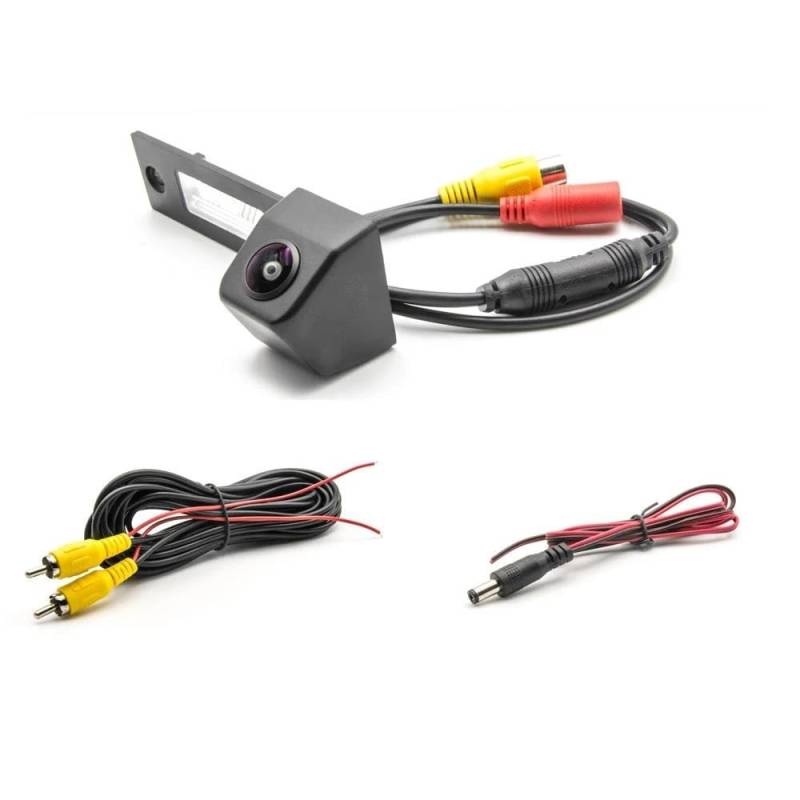 Rückfahrkameras Auto Reverse Parkplatz Monitor CCD HD AHD Fisheye Rückansicht Kamera Für VW T5 Für Transporter Für Caravelle Für Multivan 2003~2015 Rückfahrkamera(D170 AHD 720P) von SIMBAE