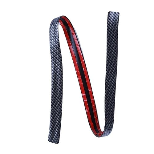 Spoiler Wing 1,5 M Auto-Styling 5D Carbon Fiber Spoiler Styling DIY Refit Spoiler Universal Für Hyundai Auto Heckspoiler(Black Width 100x3cm) von SIMBAE