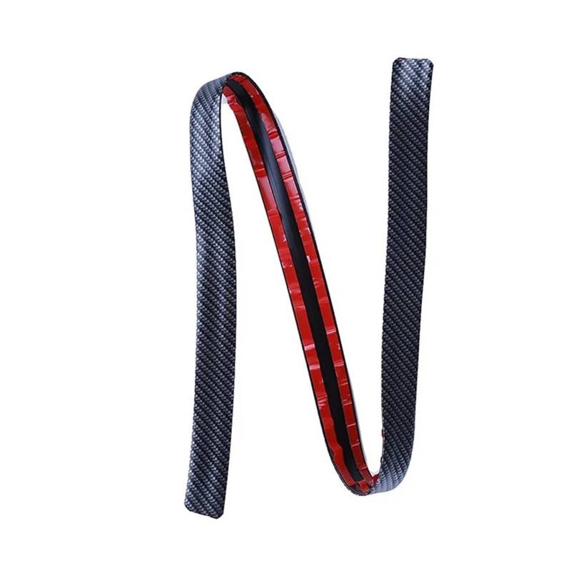 Spoiler Wing 1,5 M Auto-Styling 5D Carbon Fiber Spoiler Styling DIY Refit Spoiler Universal Für KIA Auto Heckspoiler(Black Width 100x3cm) von SIMBAE