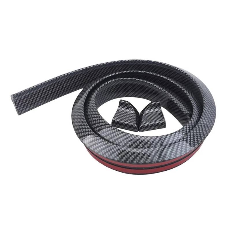 Spoiler Wing 1,5 M Auto-Styling 5D Carbon Fiber Spoiler Styling DIY Refit Spoiler Universal Für KIA Auto Heckspoiler(Carbon Fiber 150x4cm) von SIMBAE