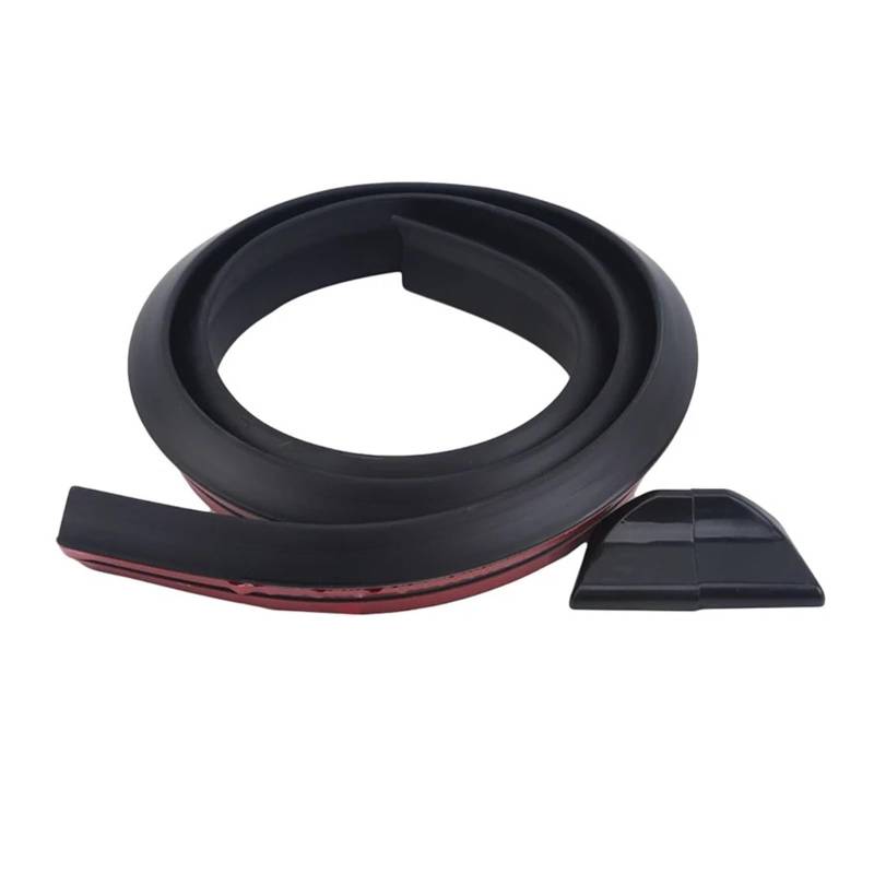 Spoiler Wing 1,5 M Auto-Styling 5D Carbon Fiber Spoiler Styling DIY Refit Spoiler Universal Für Opel Auto Heckspoiler(Black Matte 150x4cm) von SIMBAE