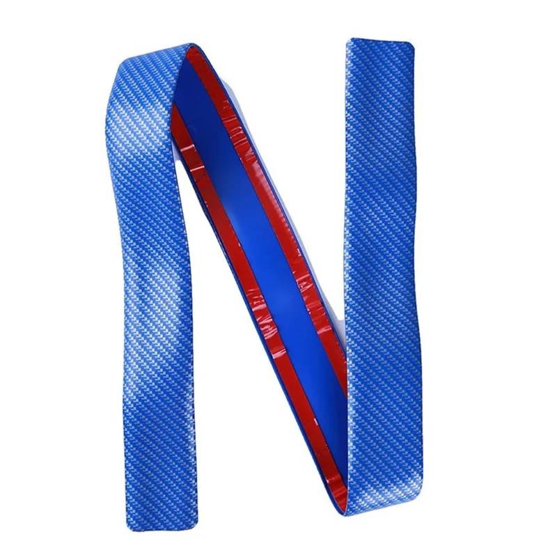 Spoiler Wing 1,5 M Auto-Styling 5D Carbon Fiber Spoiler Styling DIY Refit Spoiler Universal Für Toyota Auto Heckspoiler(Blue Width 100x5cm) von SIMBAE